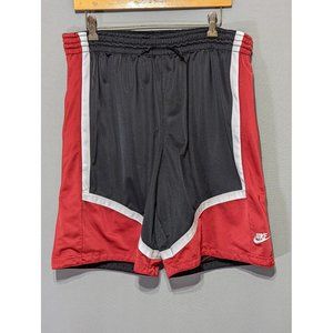 Vintage Y2K Nike Reversible Basketball Shorts Mens Large 34 Black No Pockets